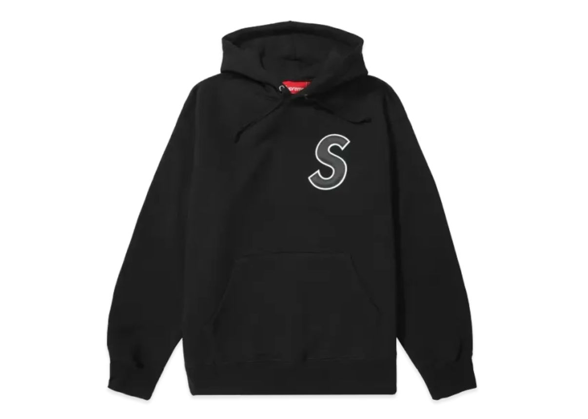 Supreme S Logo Hooded Sweatshirt "Block"