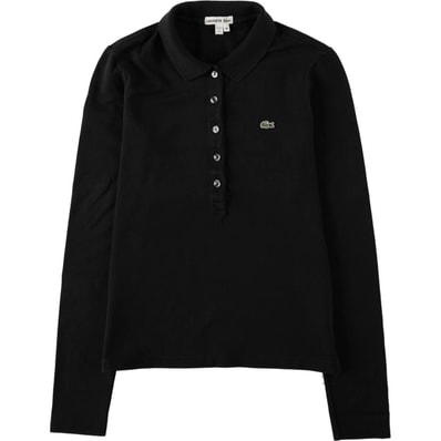 古着 ラコステ LACOSTE 長袖 ポロシャツ レディースXS相当/eaa672598