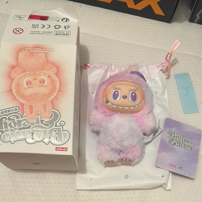 POP MART THE MONSTERS (LABUBU) Big into Energy Series Plush Pendant LUCK