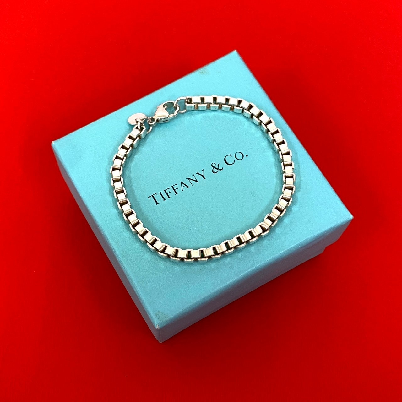 TIFFANY&Co. ティファニー ベネチアン シルバー925 ブレスレット シルバー
 38901