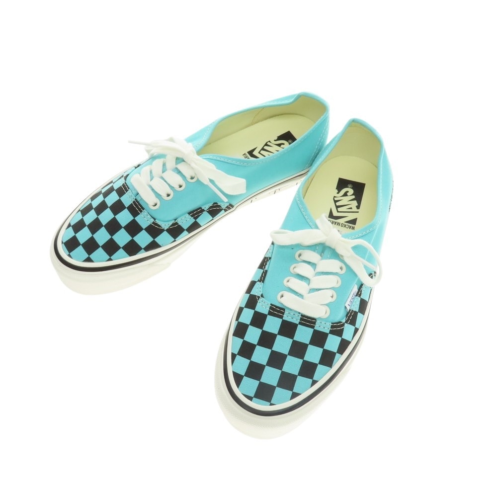 【中古】【未使用】ワコマリア WACKO MARIA × VANS 2025年春夏 Lx Authentic 44 スニーカー ターコイズブルー【サイズ26.5cm】【メンズ】