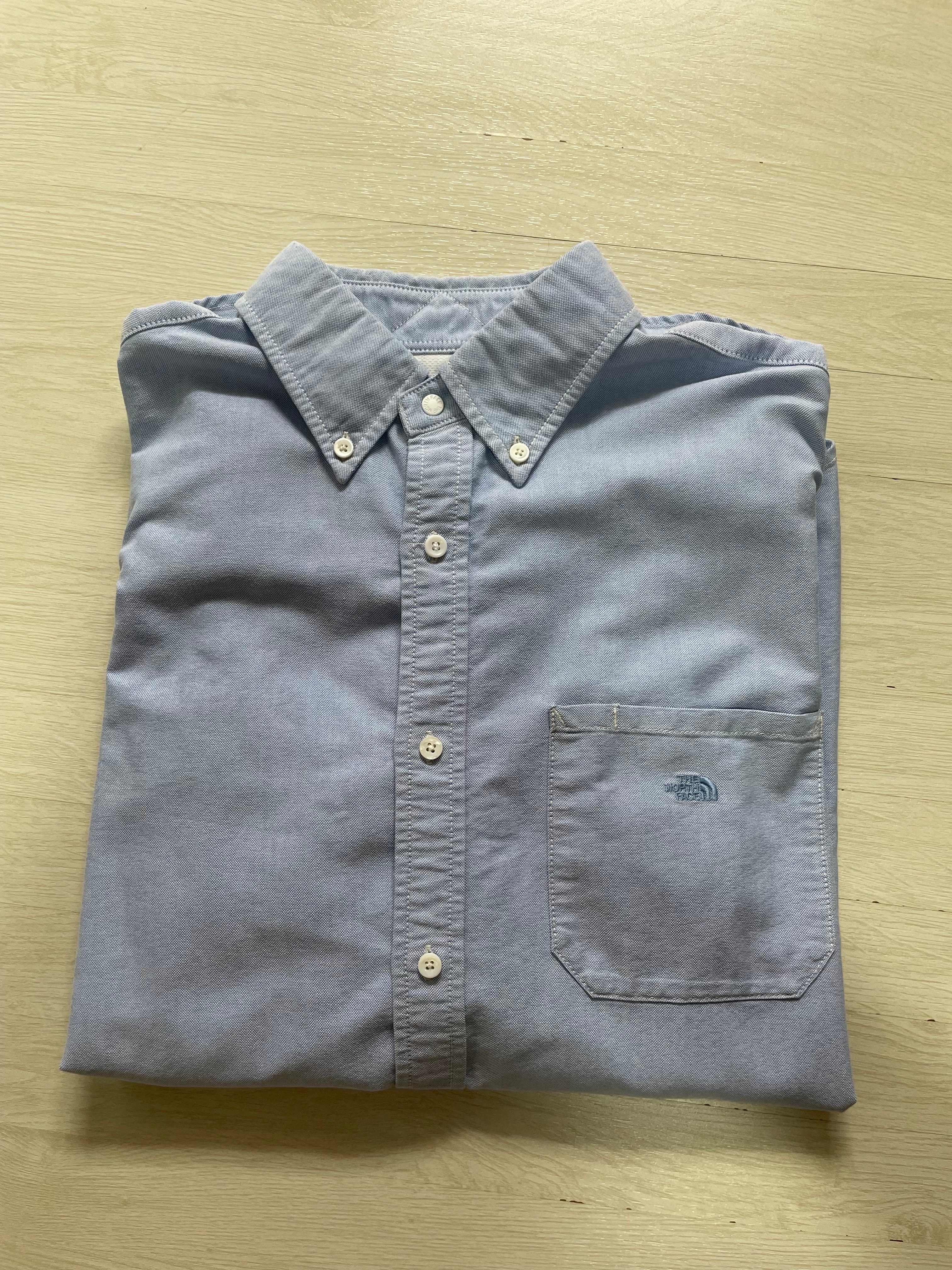 The North Face PURPLE LABEL Cotton Polyester OX B.D. Shirt "Sax"