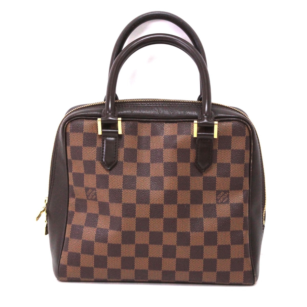 $$ LOUIS VUITTON ルイヴィトン ダミエ ブレラ ハンドバッグ M51150 ブラウン