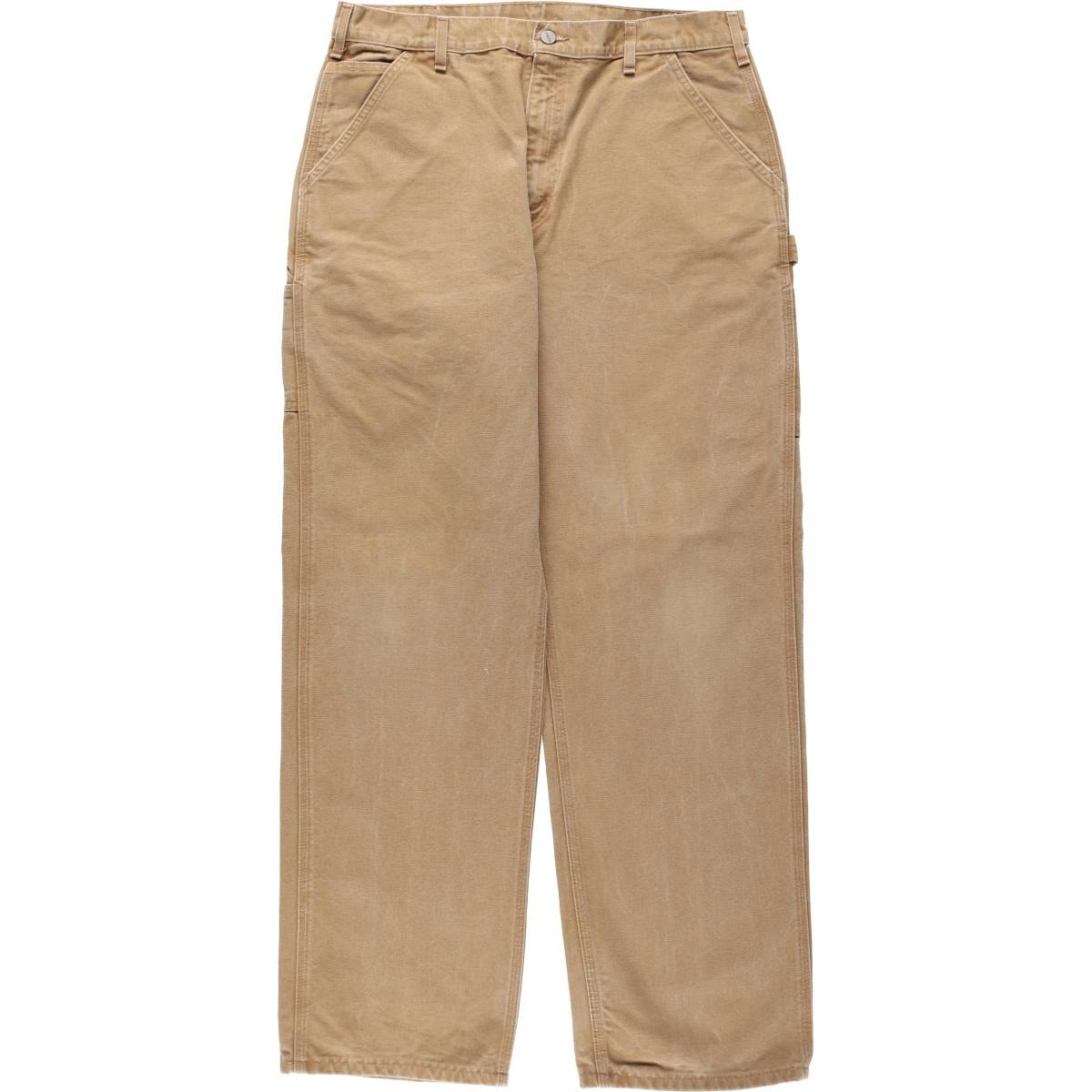 古着 ~00年代 カーハート Carhartt Dungaree Fit ダックペインターパンツ USA製 メンズw35相当/eaa635763