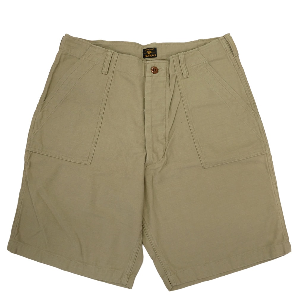 TENDERLOIN テンダーロイン ショートパンツ T-ARMY SHORTS アーミー ショーツ ハーフパンツ カーキベージュ カーキ系 ベージュ系 M【美品】【中古】