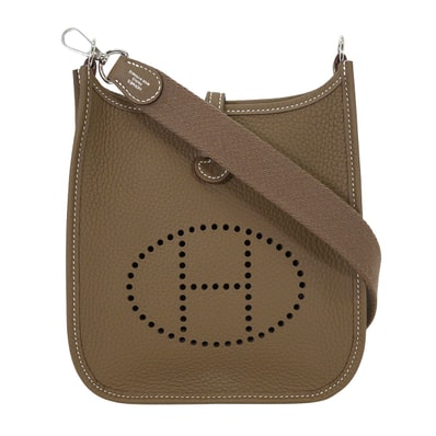 HERMES エルメス ショルダーバッグ エヴリン(エブリン) 16 TPM エトープ (エトゥープ) トリヨンクレマンス シルバー金具 K刻印 新品未使用