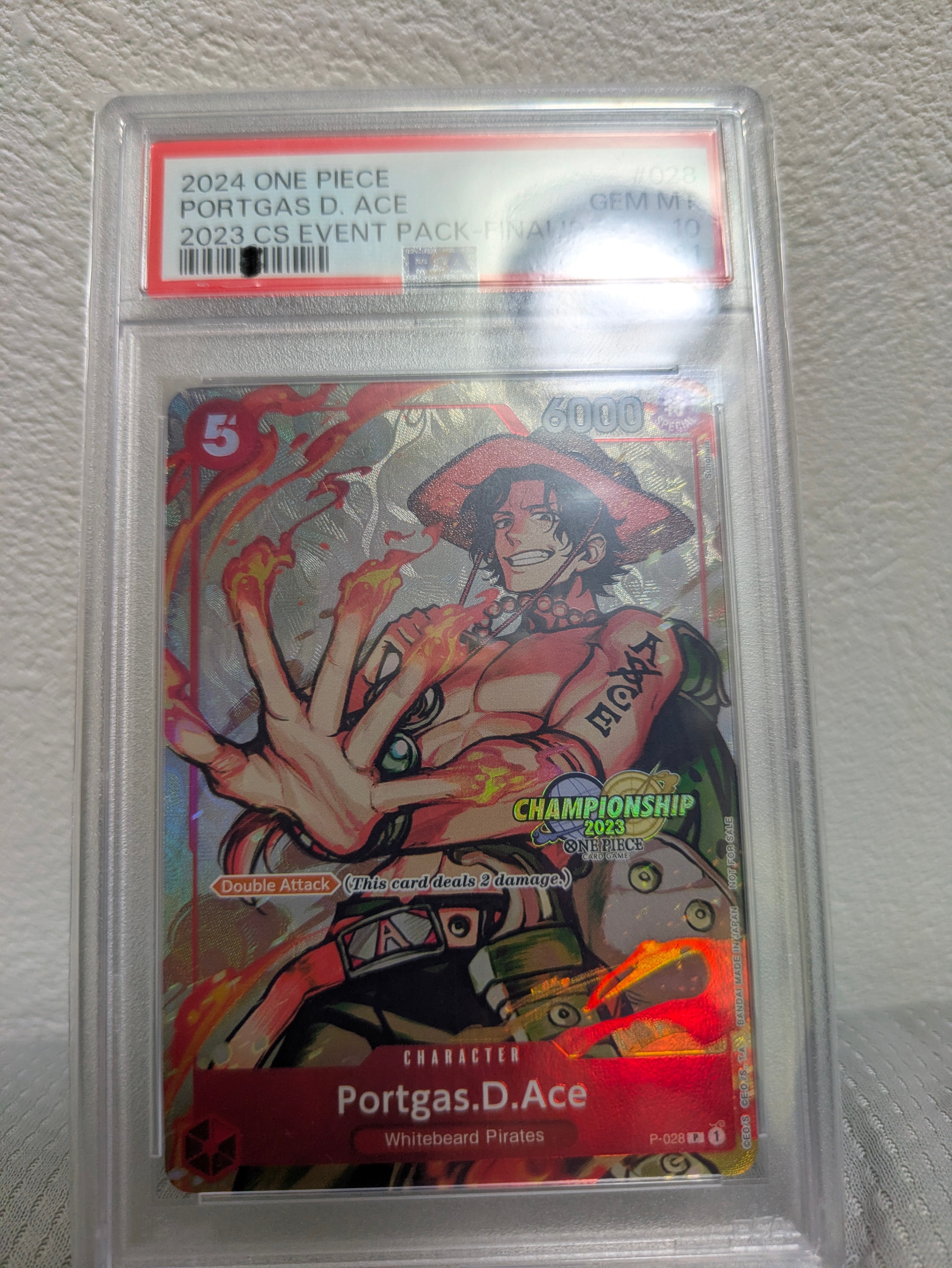 PSA10】ネフェルタリ・ビビ R [OP05-086](プロモーションカード