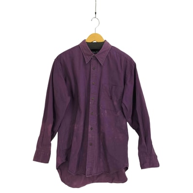 90S ロゴ刺繍 L/S シャツ【1142532912341】