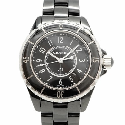 ★最終価格★SALE【6wce0363】シャネル J12 H0682 黒文字盤【中古】腕時計 メンズ レディース ユニセックス