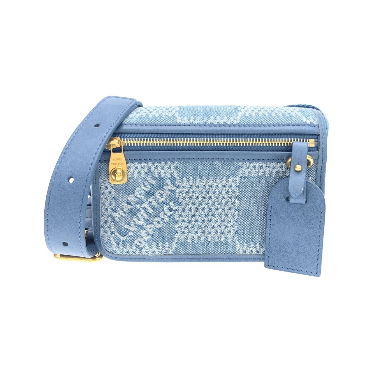 ルイヴィトン ダミエ デニム 3D ボスフォール ウェアラブル ウォレット N00210 ショルダーバッグ