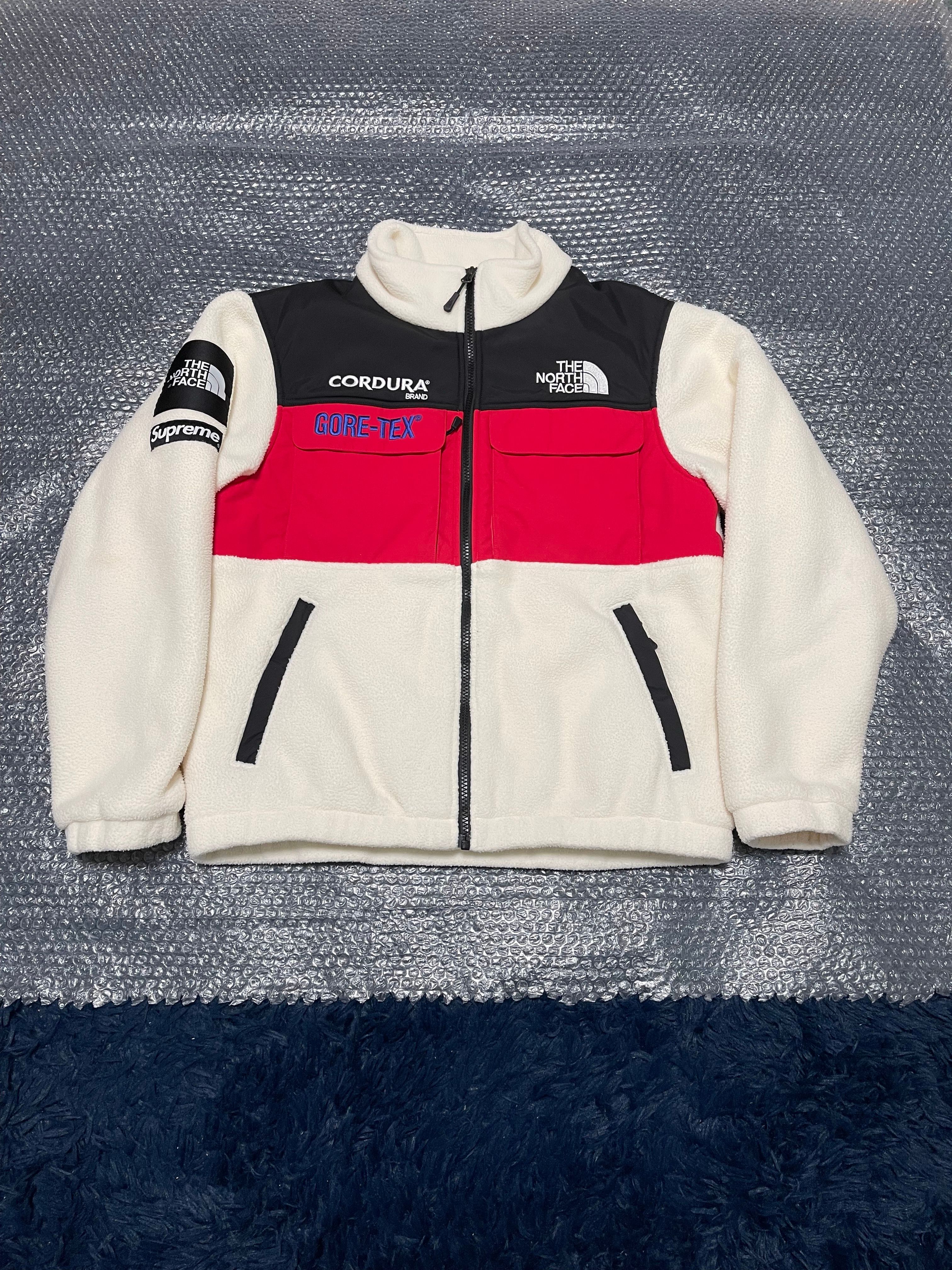 Supreme x The North Face Expedition Fleece Jacket "White"