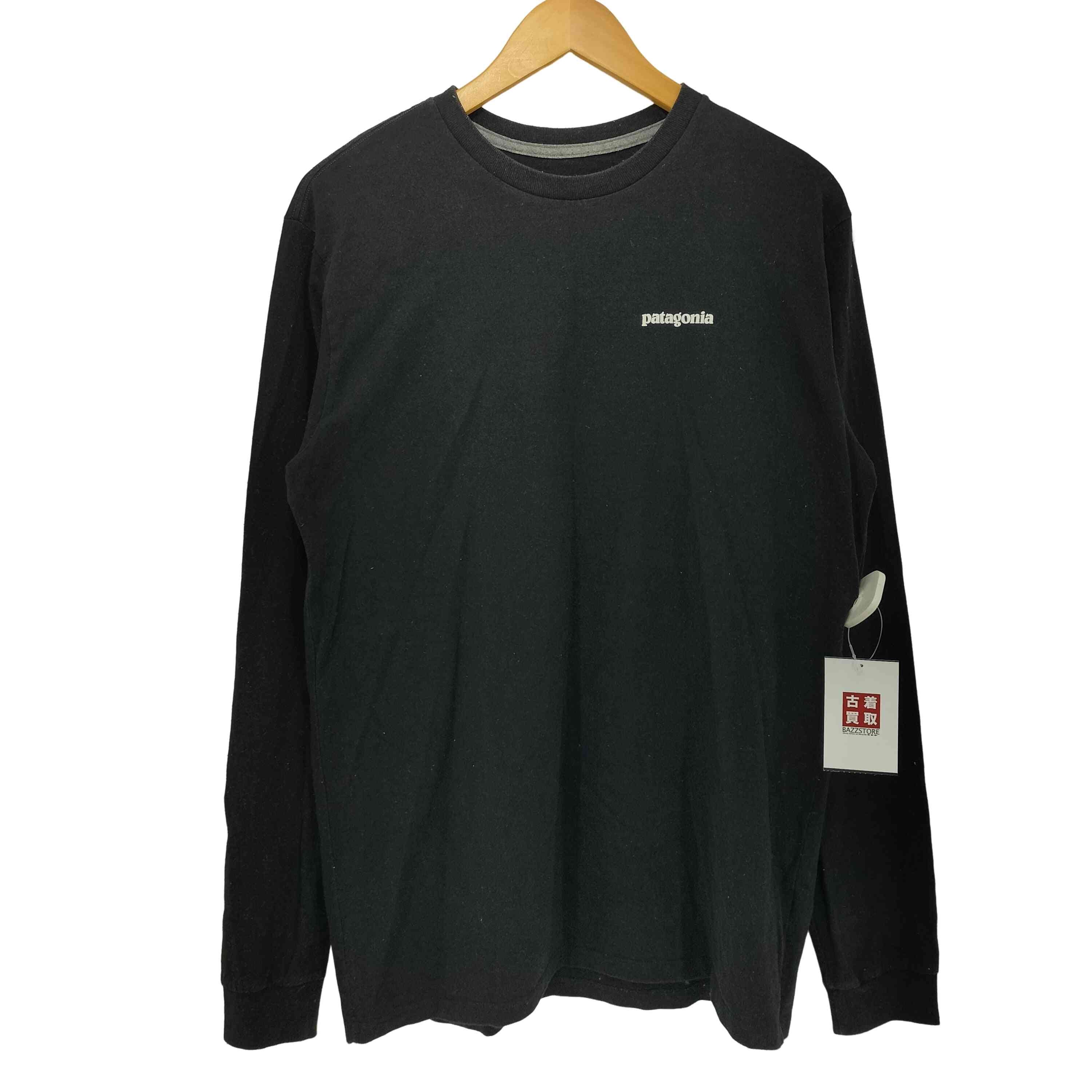 両面ロゴプリント ロングスリーブTシャツ【1138042401796】