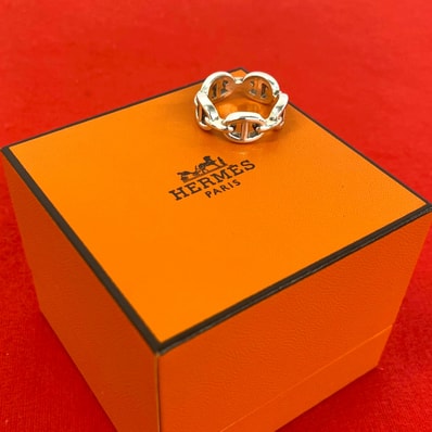 HERMES エルメス アンシェネ リング シルバー925 リング・指輪 10号 シルバー
22911