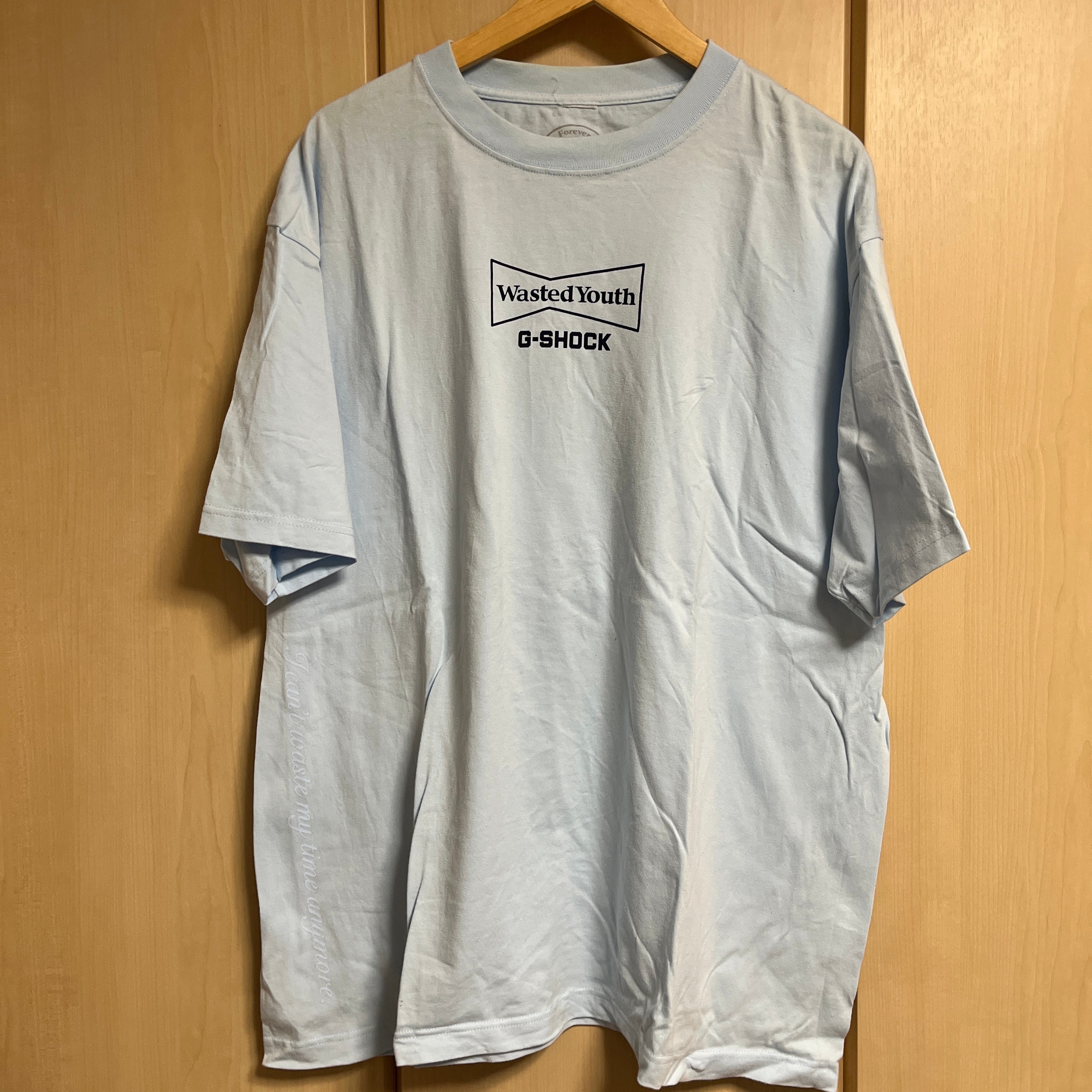 C (やや傷や汚れあり)】ウェイステッドユース x ジーショック Tシャツ