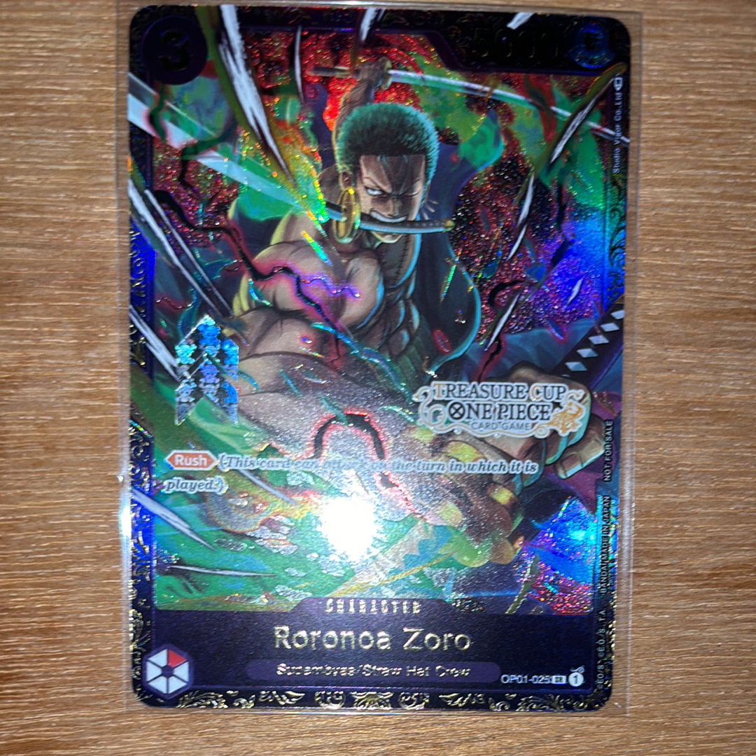 ロロノア・ゾロ SR [OP01-025]【英語版】(プロモーションカード