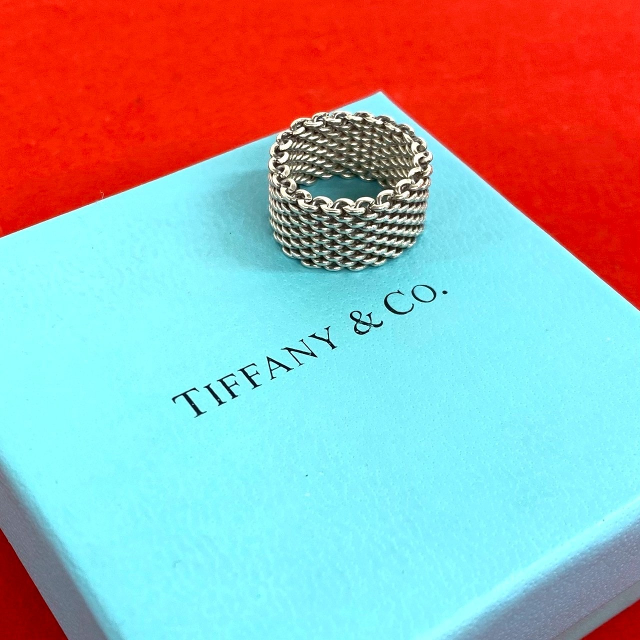 TIFFANY&Co. ティファニー サマセット リング シルバー925 リング・指輪 9号 シルバー
 82755