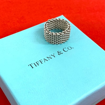 TIFFANY&Co. ティファニー サマセット リング シルバー925 リング・指輪 9号 シルバー
82755