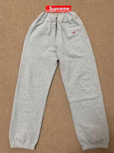 Supreme Small Box Sweatpant "Grey"(21SS)