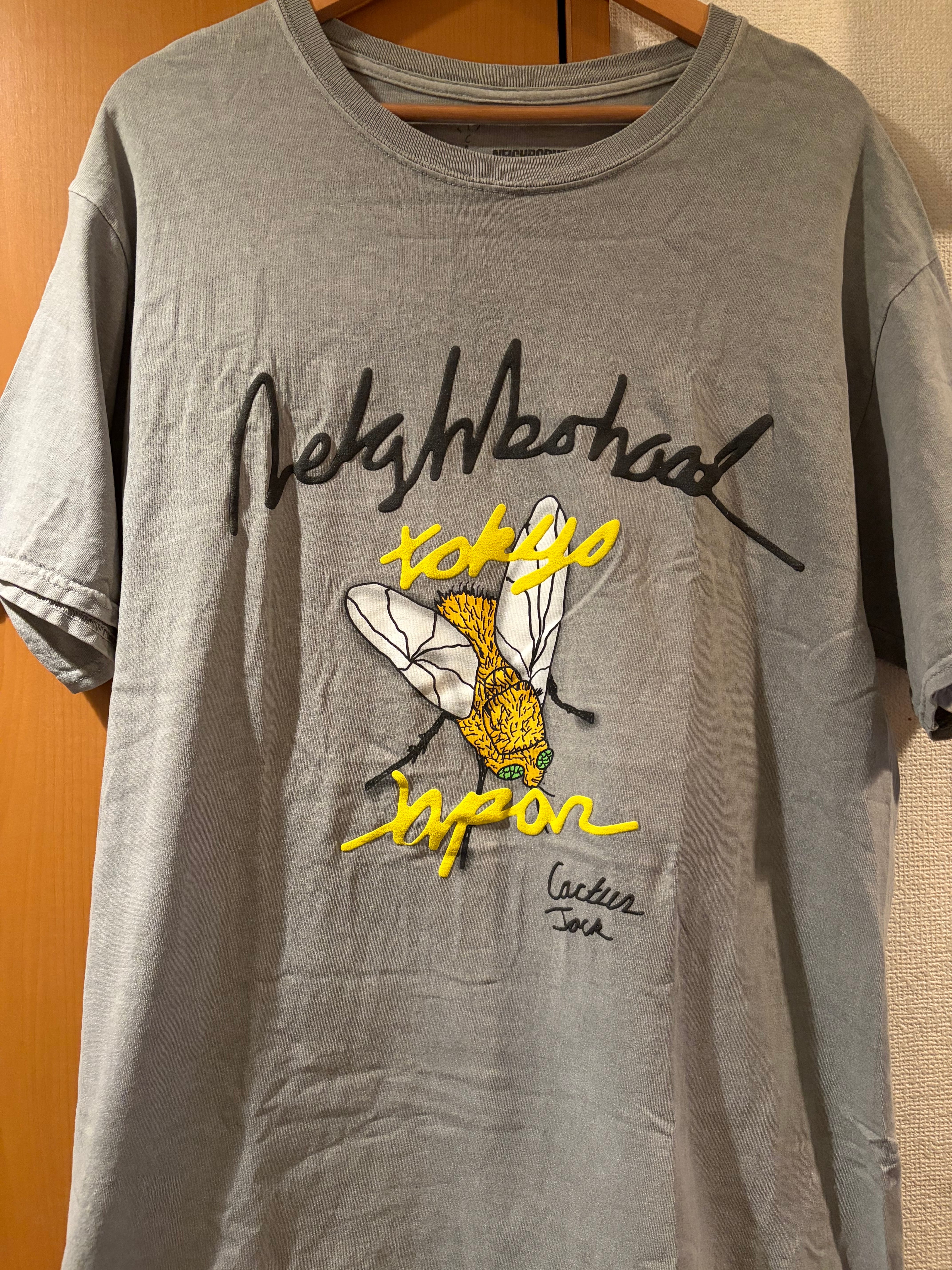 NEIGHBORHOOD Travis Scott Cactus Jack Carousel T-shirt "Grey"