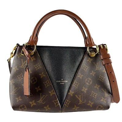 ルイ ヴィトン LOUIS VUITTON ハンドバッグ ショルダーバッグ モノグラム VトートBB モノグラムキャンバス/レザー ノワール レディース M43976【中古】 z10178