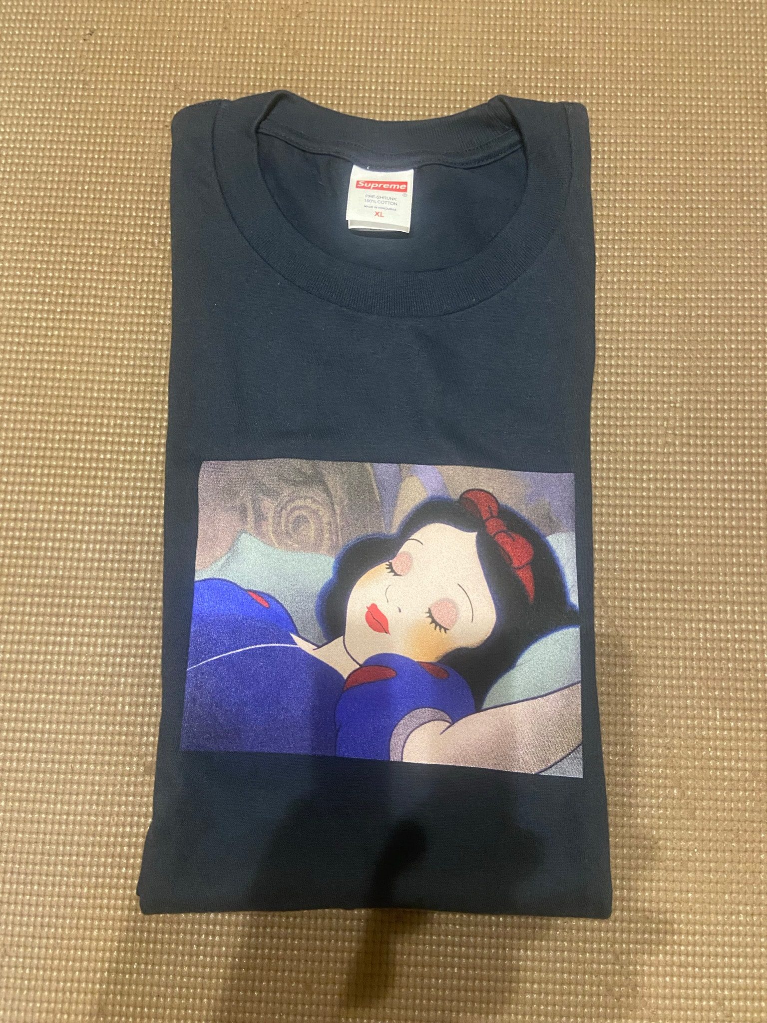 Supreme Snow White Tee "Navy"