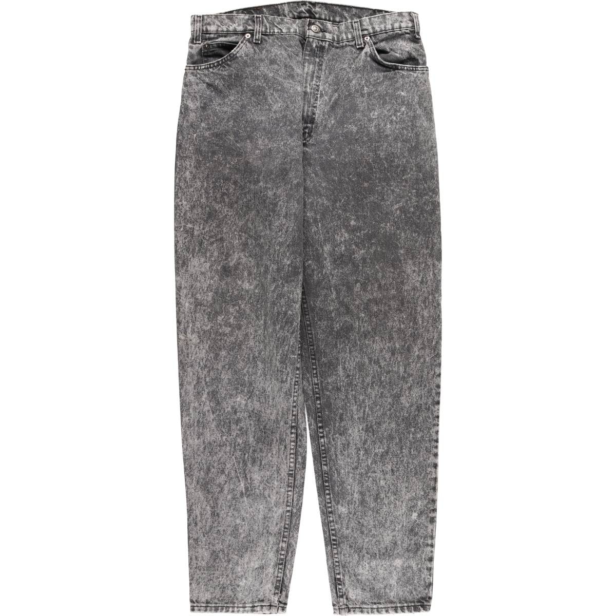 古着 リーバイス Levi's ケミカルウォッシュ テーパードデニムパンツ W35L34 メンズw34相当/evb030861