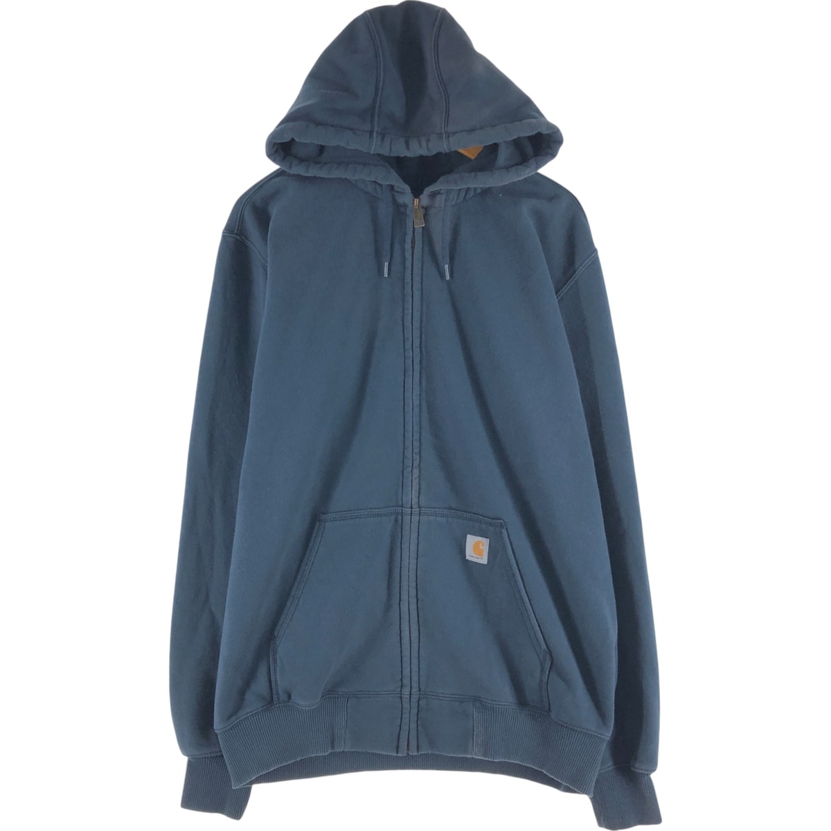 古着 カーハート Carhartt ORIGINAL FIT スウェットフルジップパーカー メンズL相当/eaa542573