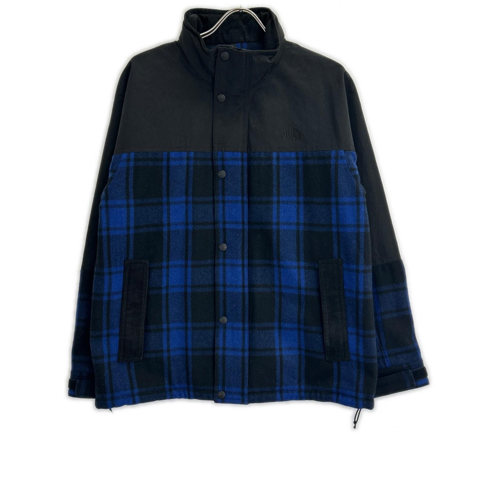 ノースフェイス ×ジュンヤワタナベマン WF-J923 チェックウール ジャケット S