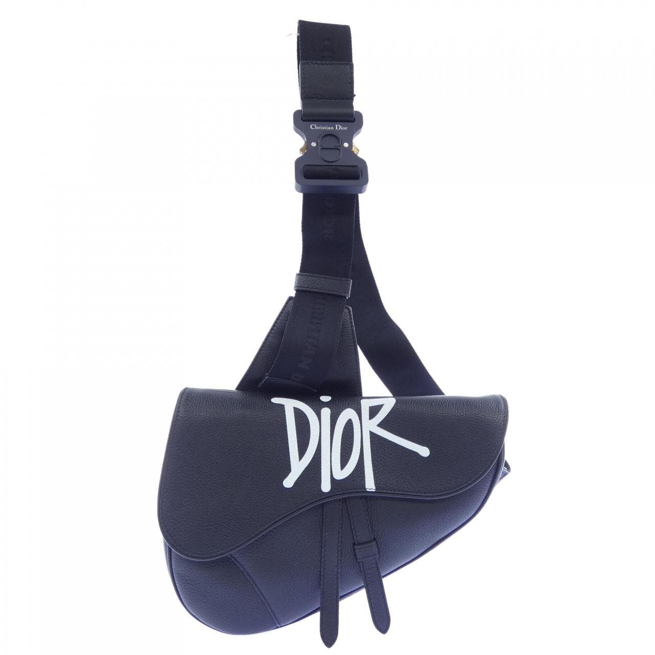ディオール DIOR SADDLE SHAWN STUSSY BAG