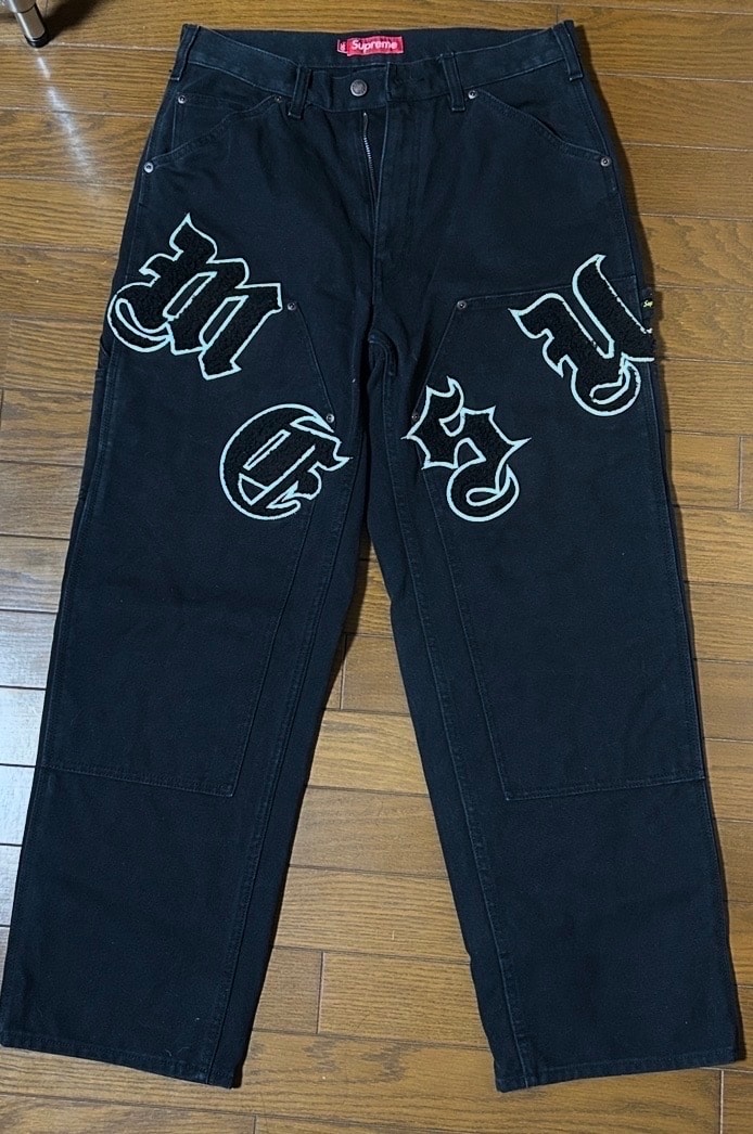 Supreme Old English Canvas Double Knee Painter Pant 