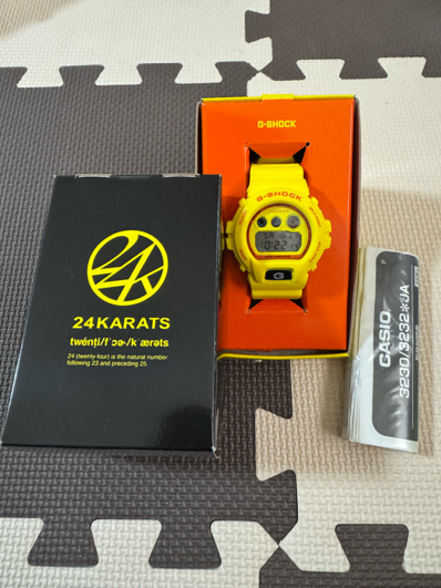 g-shock ✖️24karats