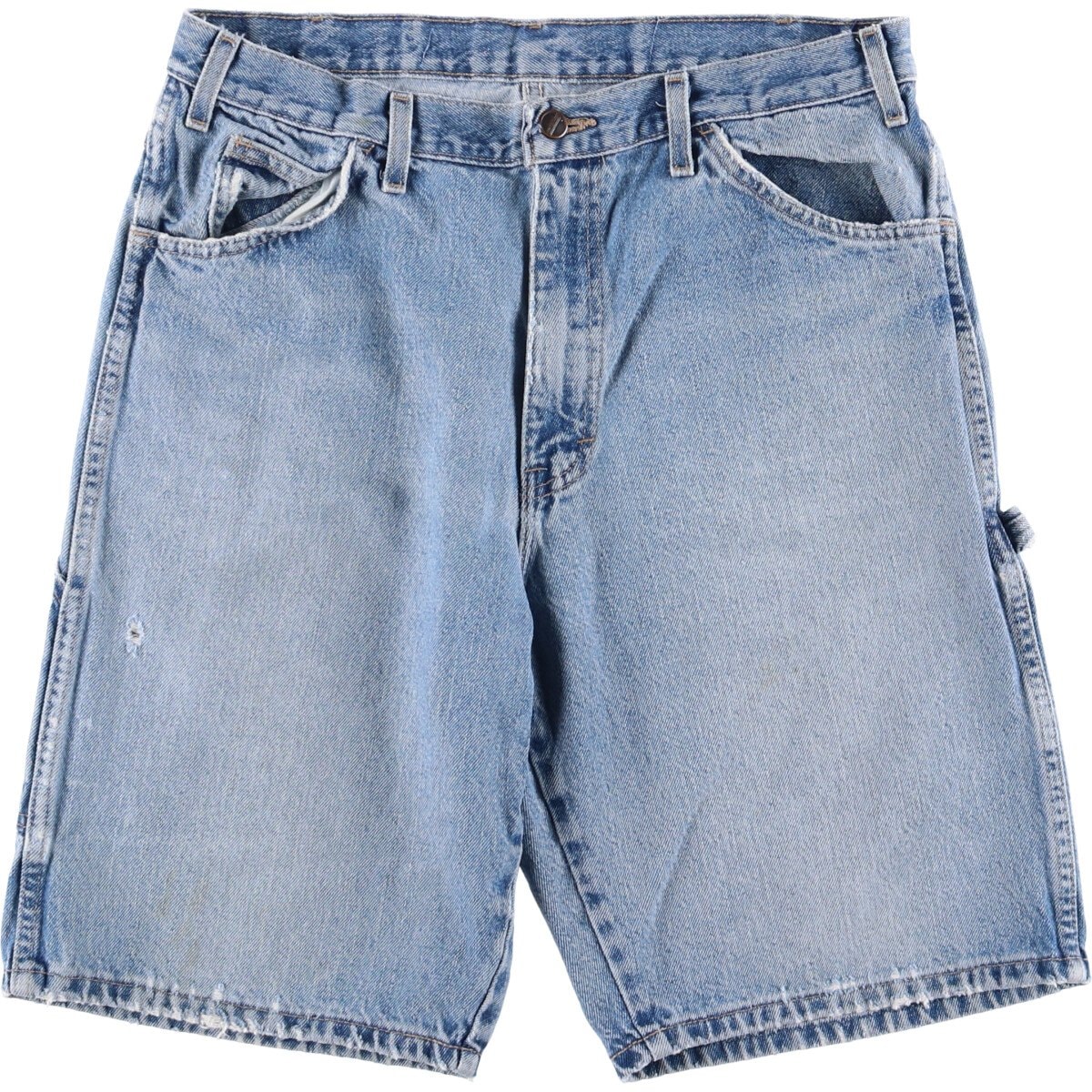 古着 ディッキーズ Dickies Relaxed Fit デニムペインターショーツ ハーフパンツ メンズw34相当/eaa573957