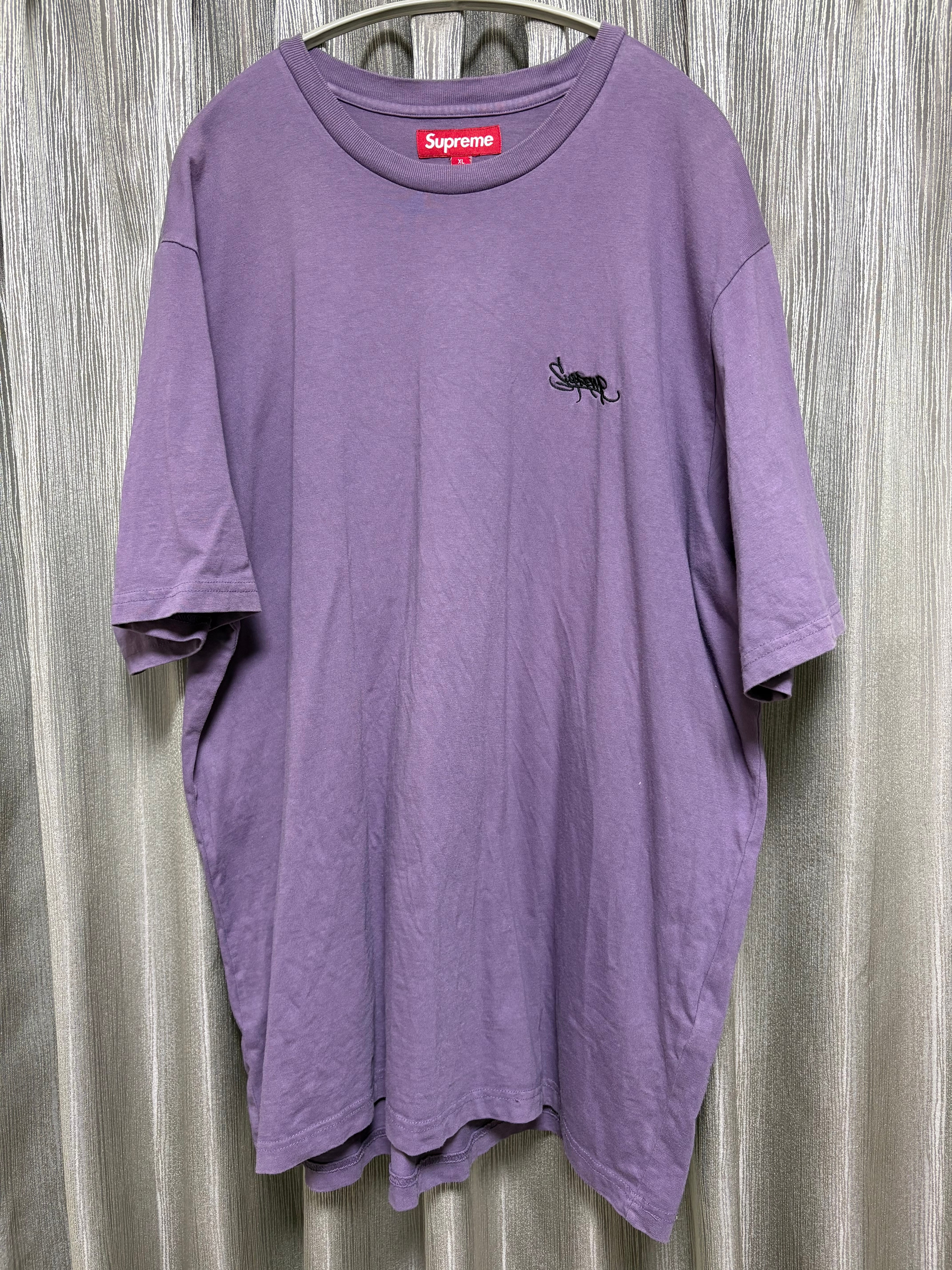 Supreme Washed Tag S/S Top "Lavender"