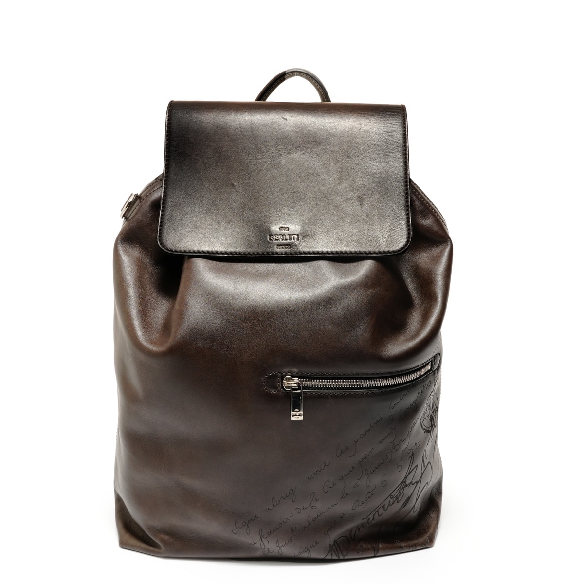 BERLUTI タイムオフ スクリットスワイプレザー リュック・デイパック【中古】