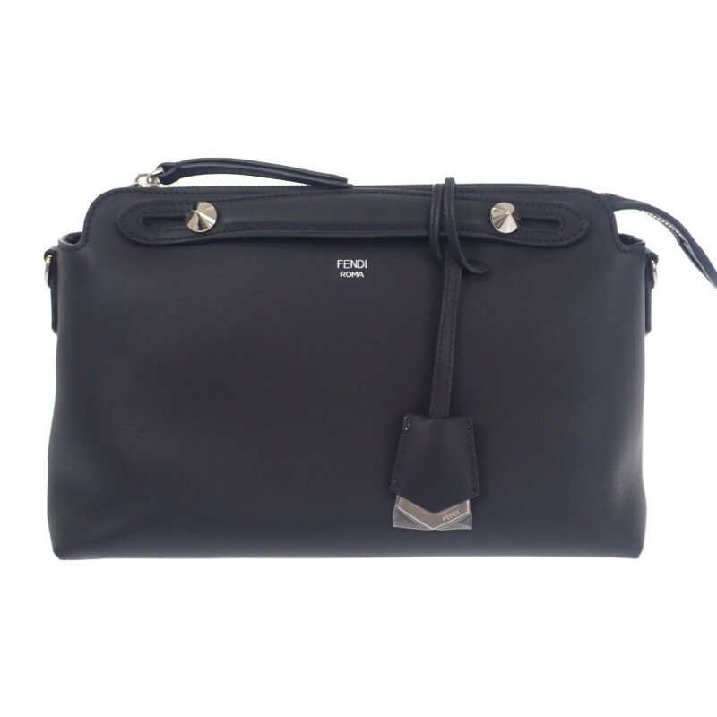 フェンディ FENDI バイザウェイミディアム ブラック【中古】【Aランク】