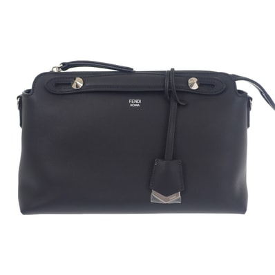 フェンディ FENDI バイザウェイミディアム ブラック【中古】【Aランク】