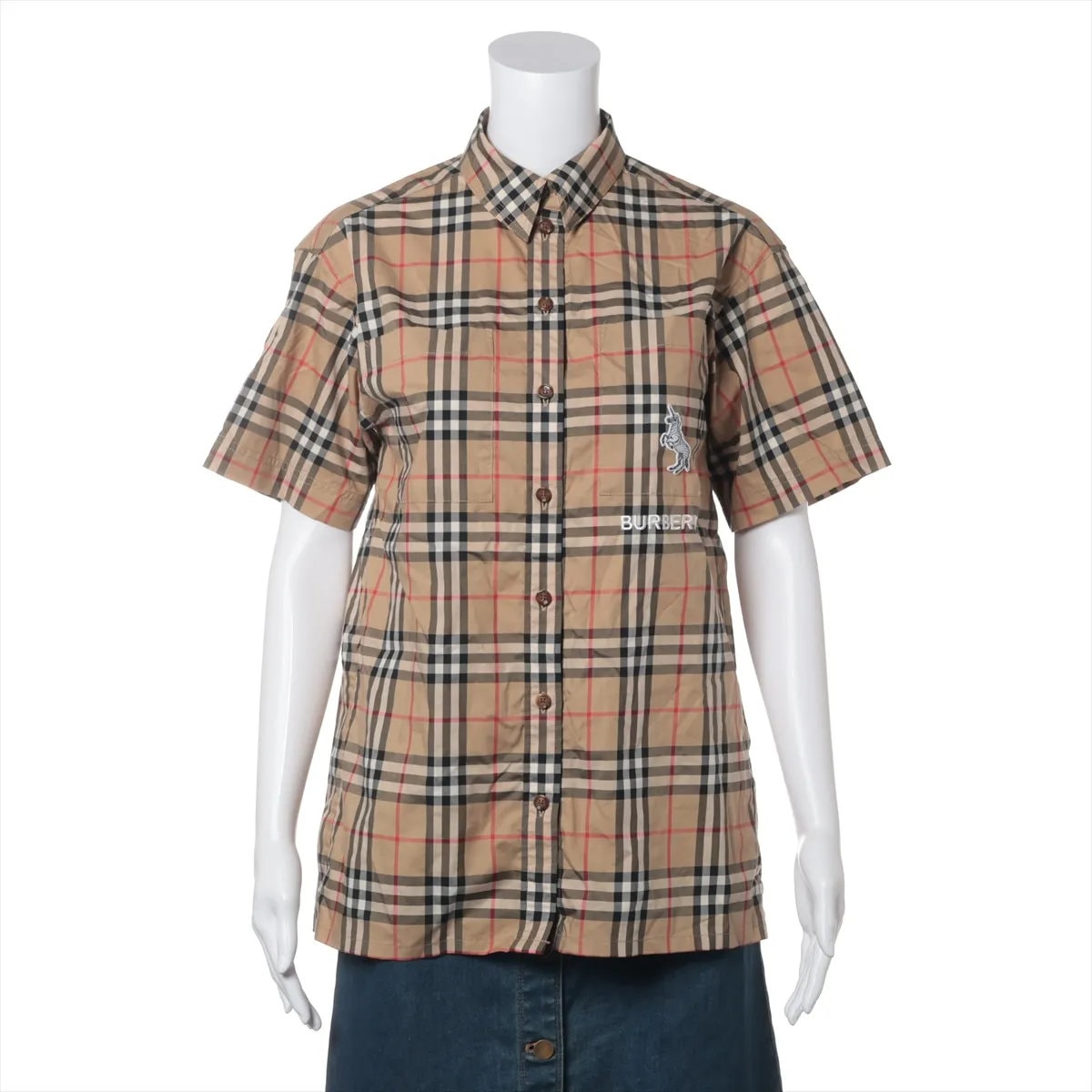 ■美品 バーバリー ノバ チェックトップス 洋服 ファッション おしゃれ