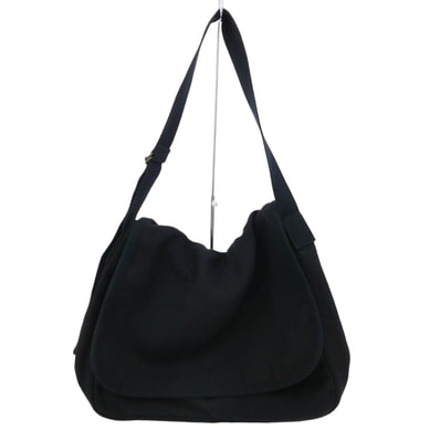 COMOLI コモリ ショルダーバッグ 24AW A03-07001 HEMP DUCK SHOULDER BAG ヘンプダック ショルダー バッグ ブラック系【中古】