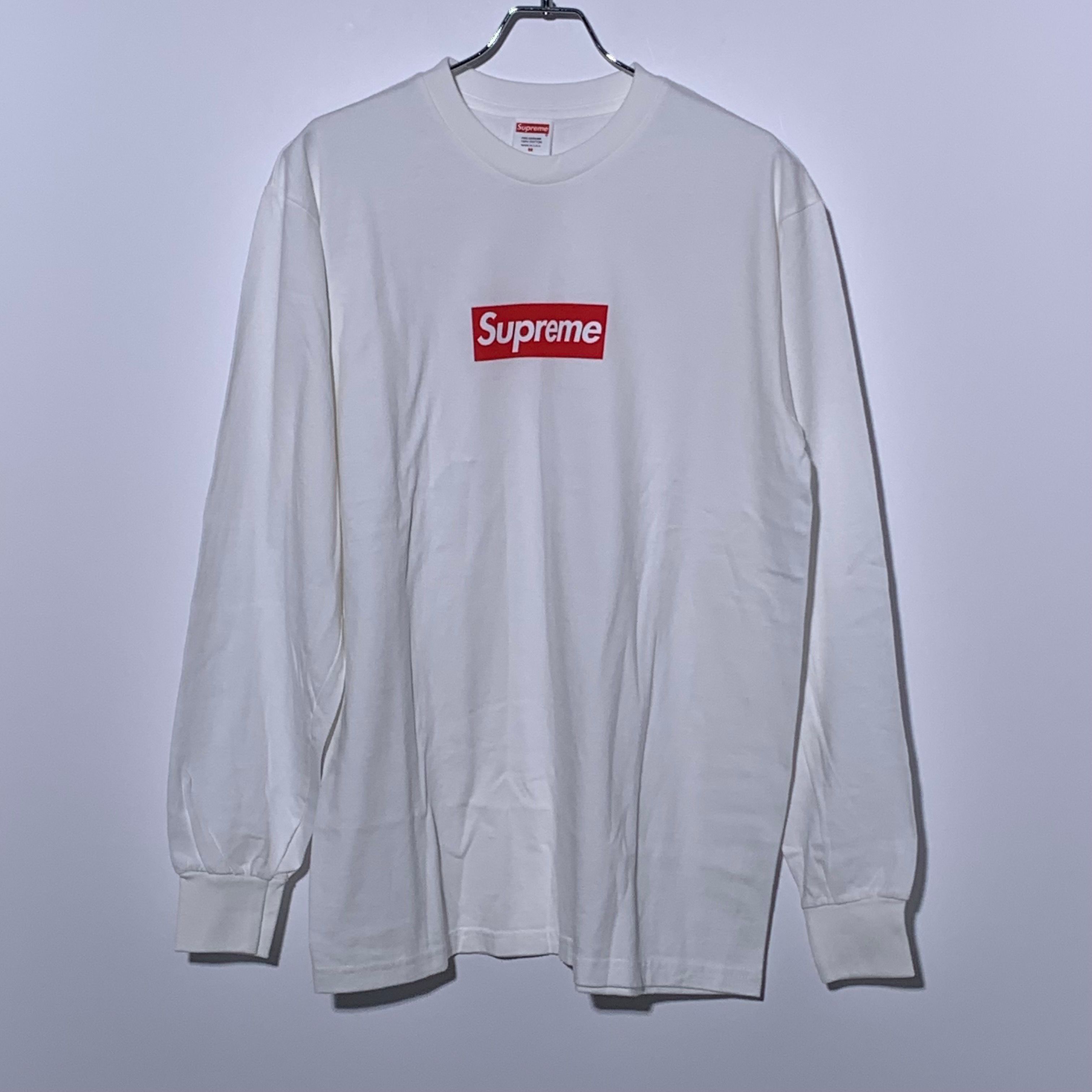 Supreme Box Logo L/S Tee "White"