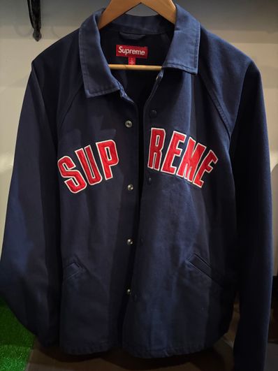 Supreme ARC Denim Coaches Jacket "Navy"