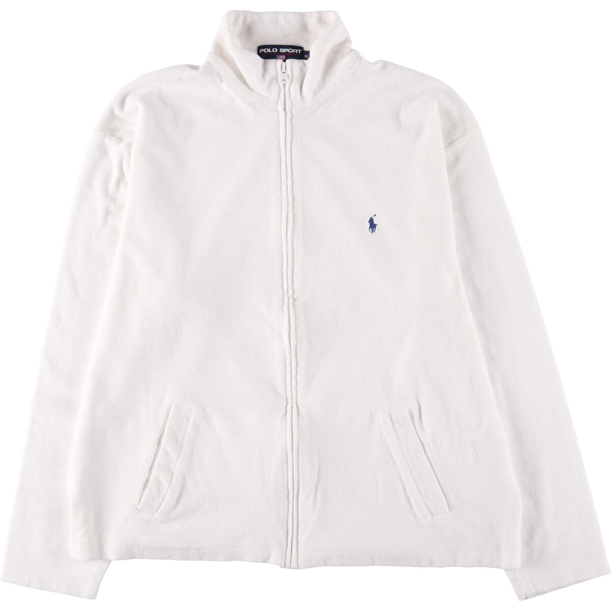 古着 90年代 ラルフローレン Ralph Lauren POLO SPORT ポロスポーツ パイル地 フルジップスウェットシャツ トレーナー XL ヴィンテージ/eaa527232