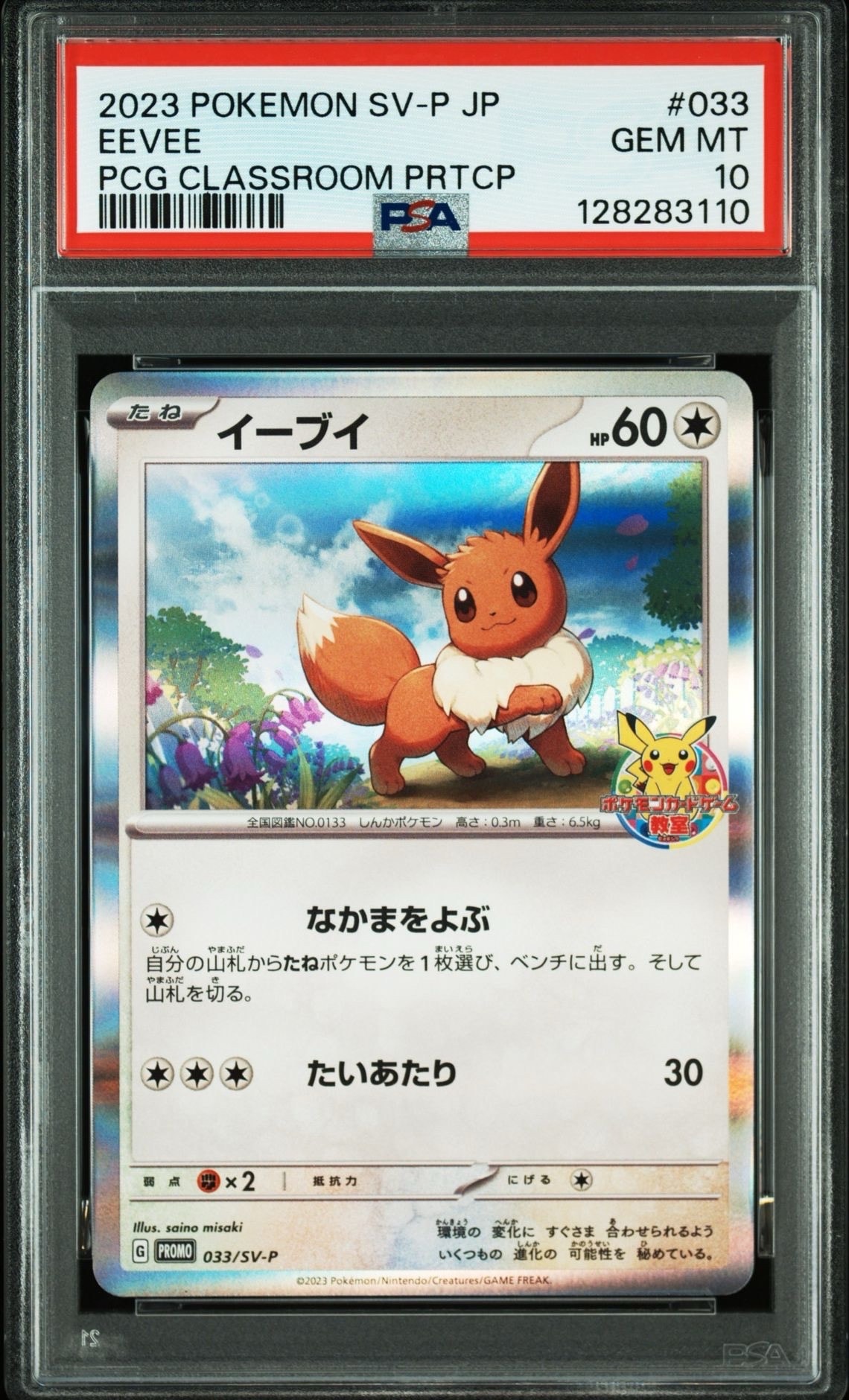 イーブイ: プロモ [SV-P 033](「 ポケモンカードゲーム教室」プロモーションカード「SV-P」)