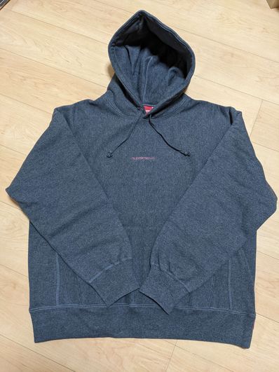 Supreme Number One Hooded Sweatshirt "Charcoal"