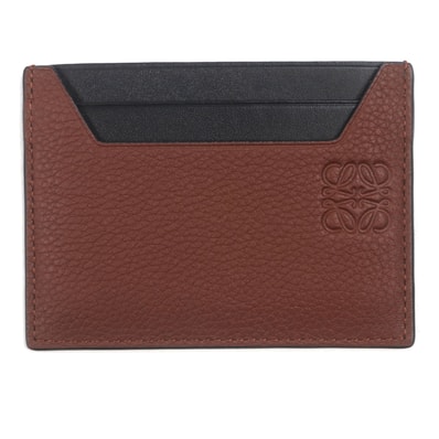 未使用品 ロエベ カードケース ブラウン ブラック メンズ C660R94X01