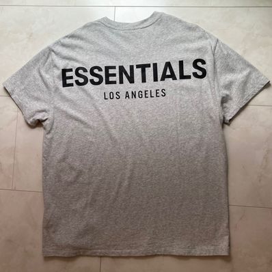 FEAR OF GOD ESSENTIALS Los Angeles 3M Boxy T-Shirt "Grey"