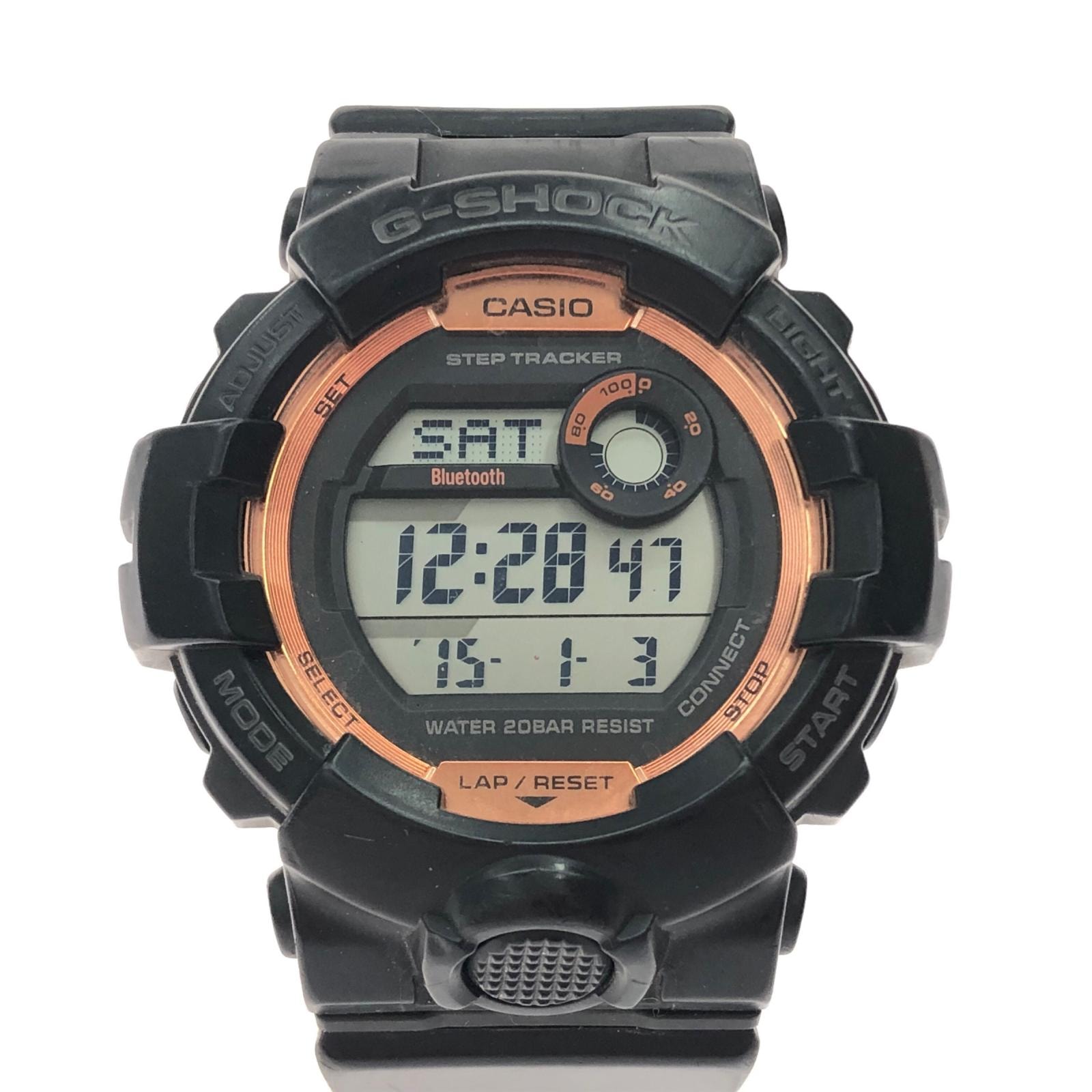 CASIO カシオ メンズ腕時計 クオーツ デジタルウォッチ G-SHOCK Gショック ラバーベルト GBD-800 ブラック