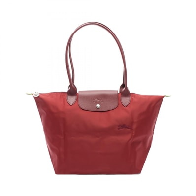 ロンシャン Longchamp ル プリアージュ グリーン L トートバッグ バッグ キャンバス レザー レディース ボルドー系 L1899919P98 【新品】