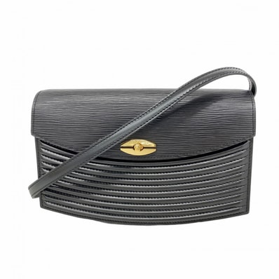 【6da0375-k】ルイヴィトン ショルダーバッグ エピ プレブール M52562 ノワール【中古】レディース