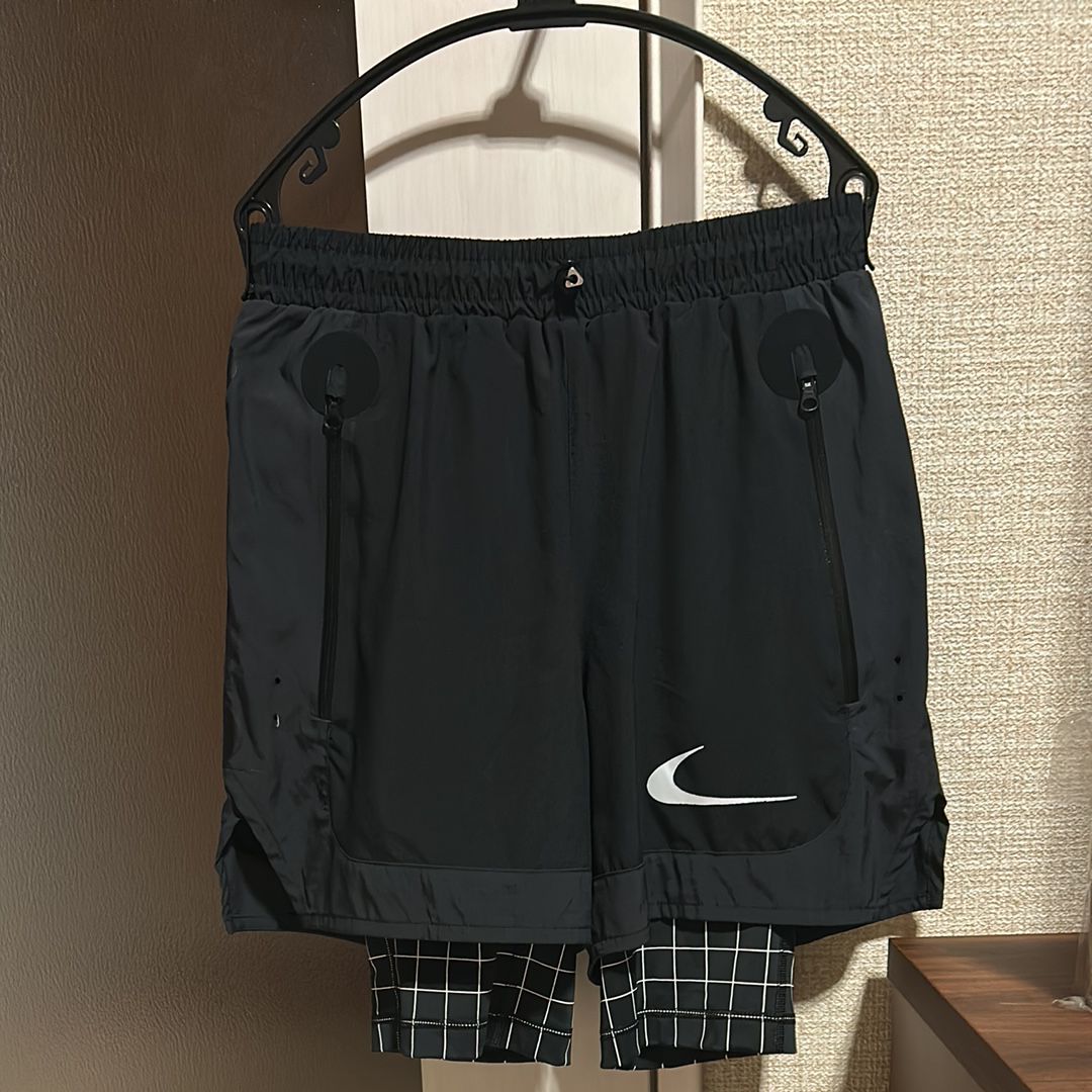 OFF-WHITE / Nike Shorts Grid "Black"