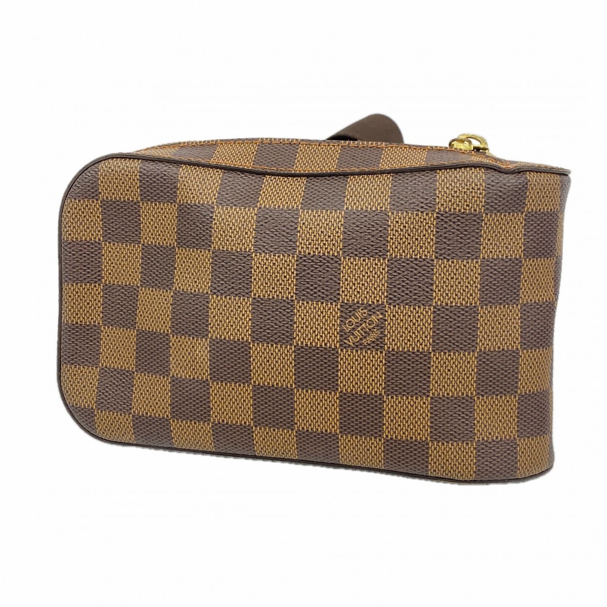 【6dc3569】ルイヴィトン ボディバッグ ダミエ ジェロニモス N51994 エベヌ【中古】メンズ